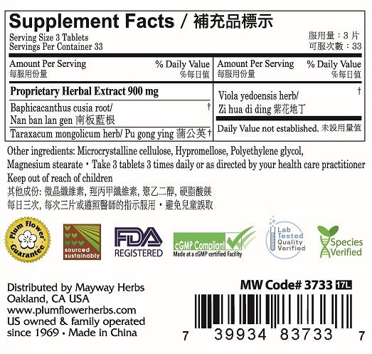 Southern Ban Lan Gen Tablets
