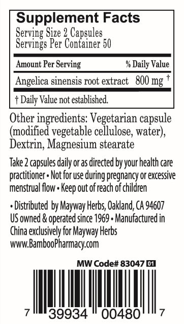 Angelica Dang Gui Capsules