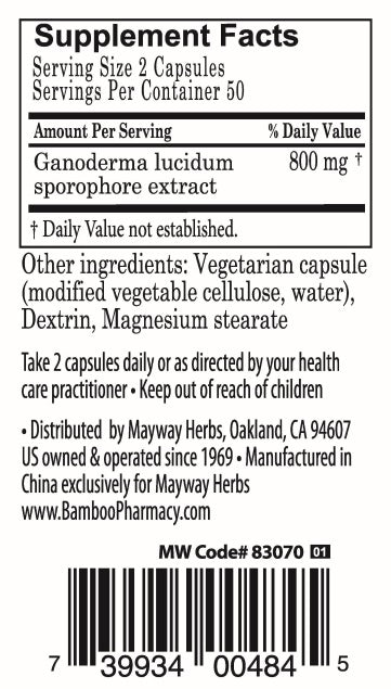 Reishi Mushroom Capsules