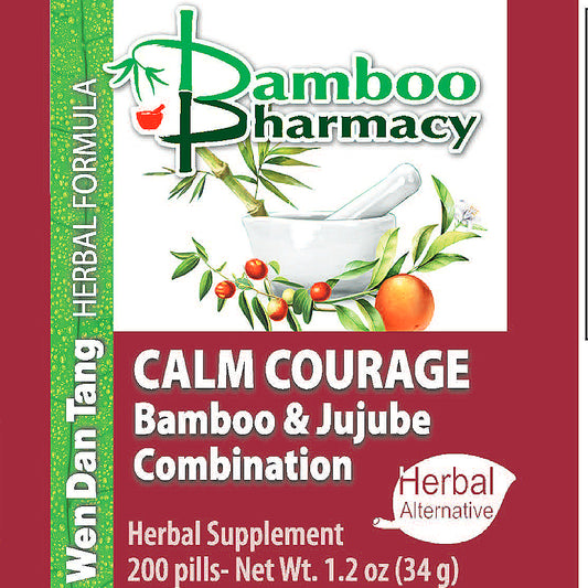 Calm Courage - Bamboo & Jujube Combination
